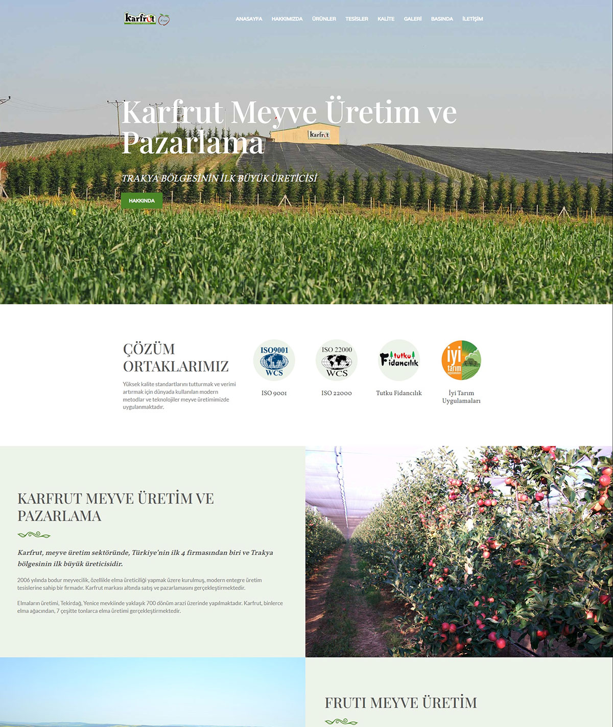 KARFRUT-FRUTİ MEYVE ÜRETİM