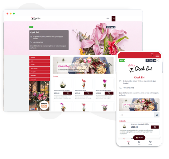 Online Çiçek Sipariş Sistemi