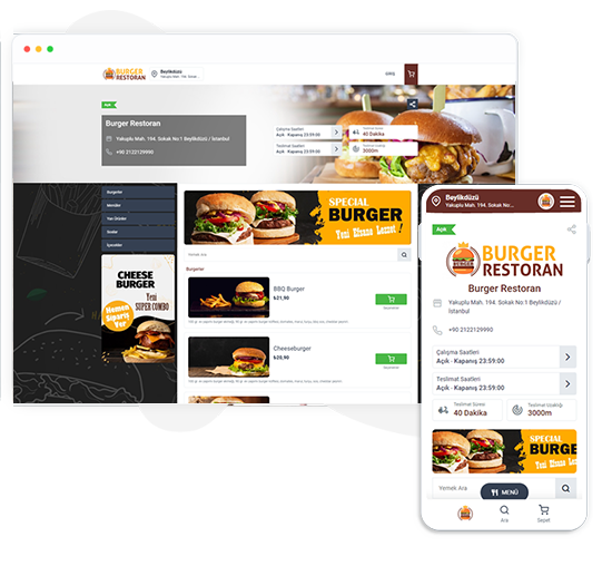 Online Yemek Sipariş Sistemi